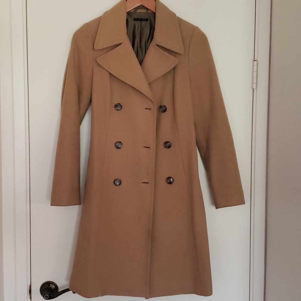 Sisley Camel Wool Coat